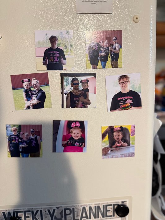 Custom Photo Fridge Magnets