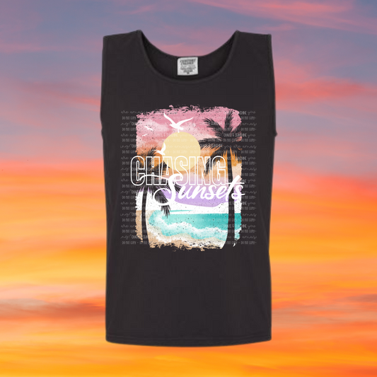 Chasing Sunsets - tank