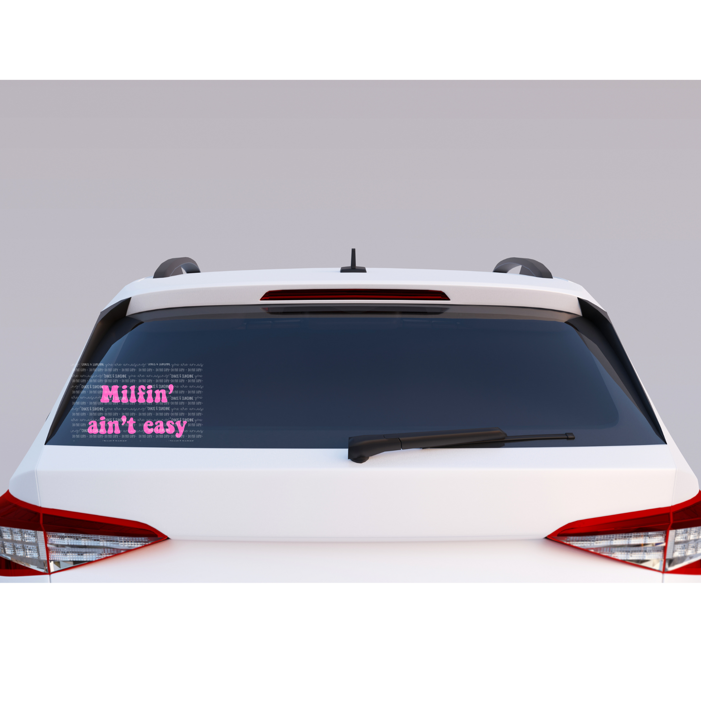Milfin' Ain't Easy - decal