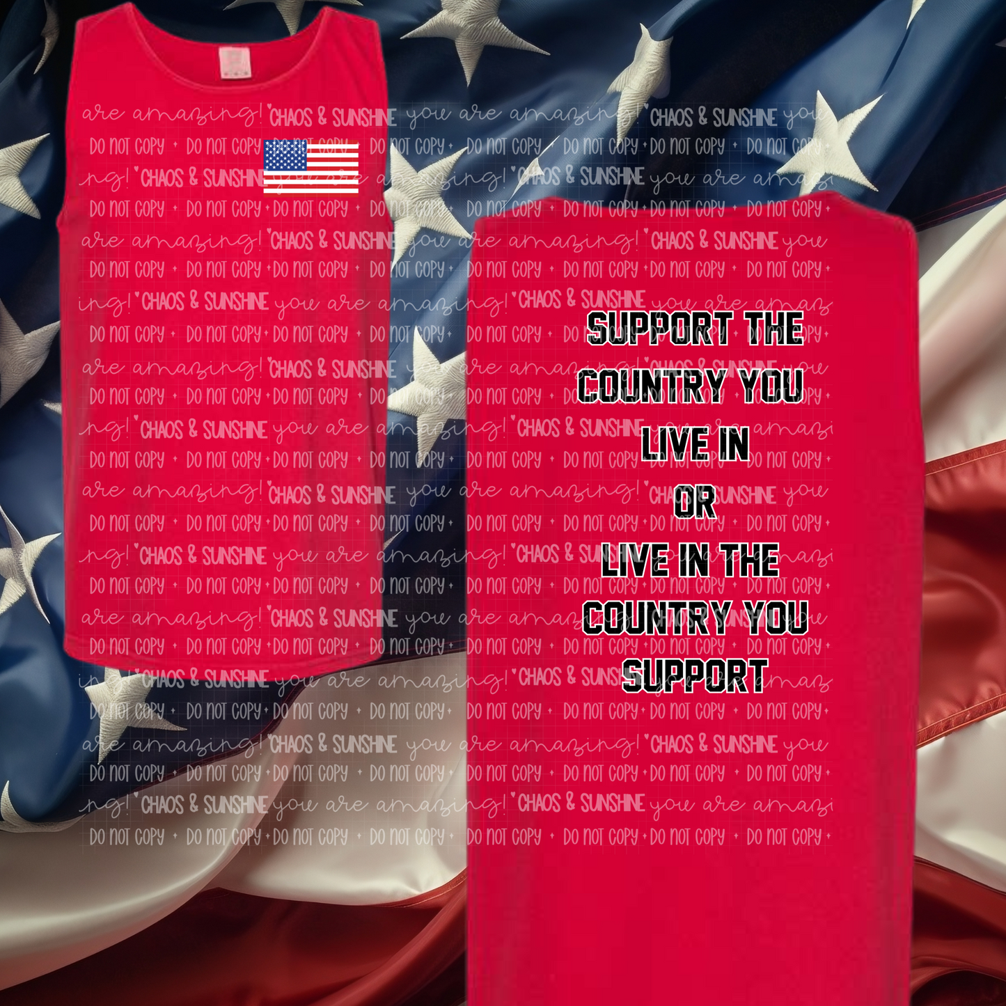 Support the country you live in - tank