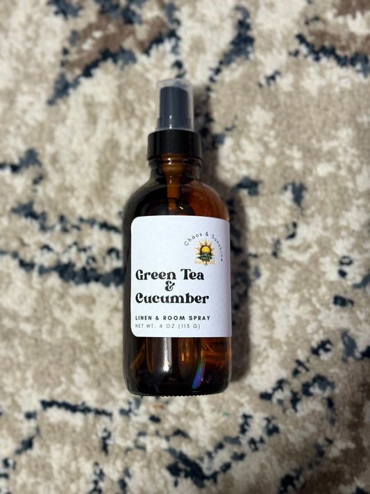 Green Tea & Cucumber Room & Linen Spray