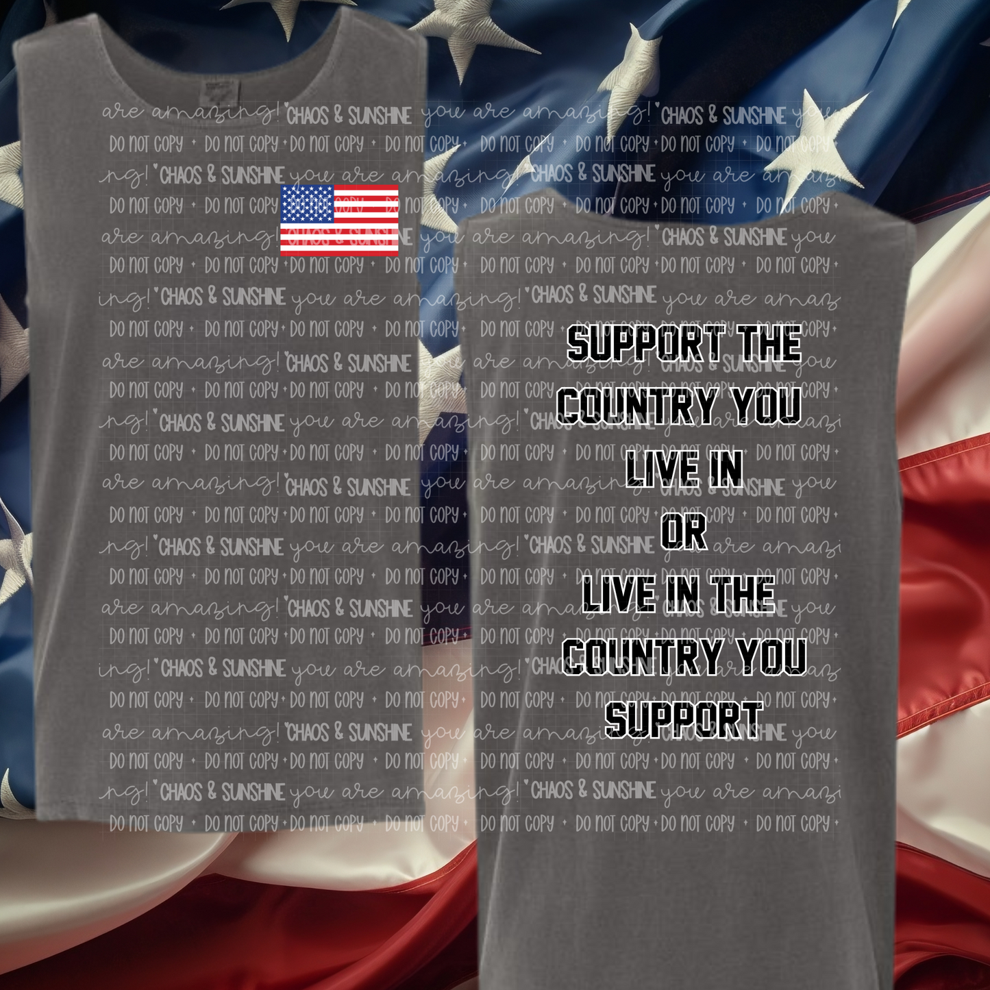Support the country you live in - tank