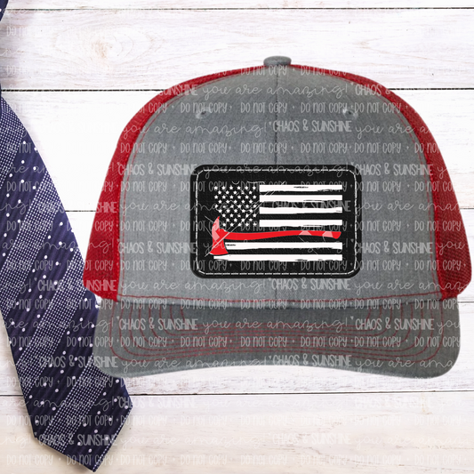Thin Red Line Flag