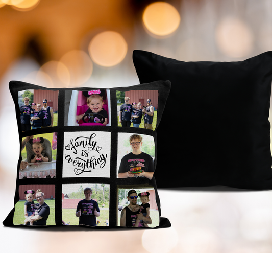 Custom Photo Pillow – With or Without Insert
