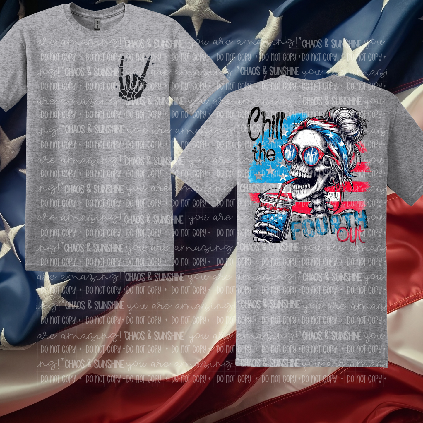 Chill the fourth out - tee