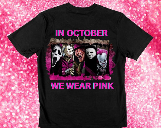 In October we wear pink