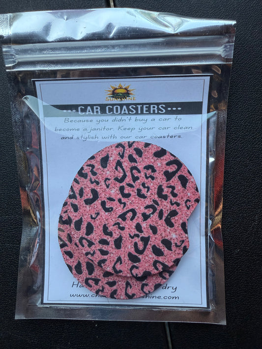 Pink Sparkle Leopard