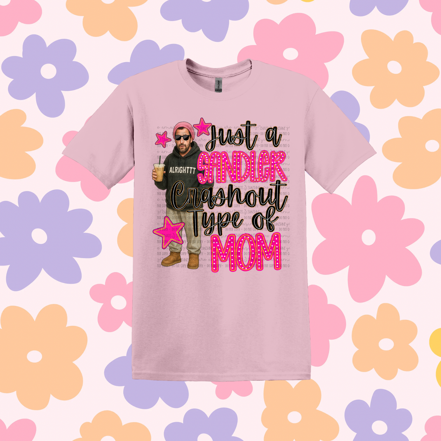 Just a Sandler crashout type mom - sweatshirt